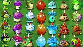 Pvz2 Discovery - Evolution 4 Plants NOOB - PRO - HACKER - GOD Version