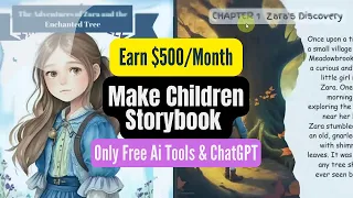 How to Create a Children’s Story Book using Canva, ChatGPT and Leonardo Ai for Free | Easy Steps
