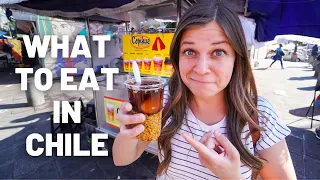 EXPLORING SANTIAGO + WHAT TO EAT IN CHILE // CHILE TRAVEL VLOG