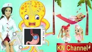 BÚP BÊ KN Channel BẢO VỆ BIỂN | TIÊN CÁ TẶNG QUÀ BẤT NGỜ THÚ VỊ