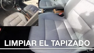 Limpiar tapizado de un coche | CONSEJOS