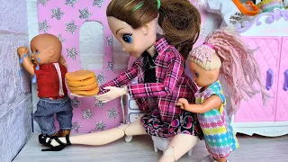 I'M NOT TALKING TO YOU, Katya and Max are a funny family! Funny dolls Barbie series LOL Darinelka TV