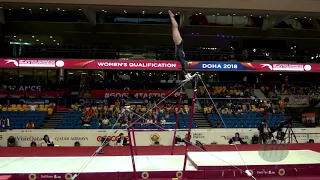 SMITH Meaghan (IRL) - 2018 Artistic Worlds, Doha (QAT) - Qualifications Uneven Bars