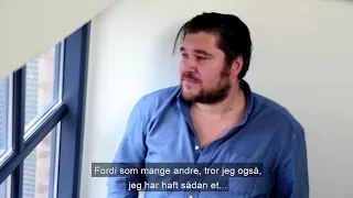 Rasmus Bjerg om rollen som John Mogensen