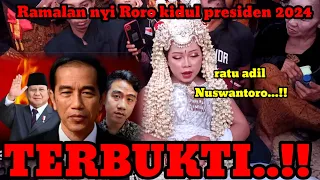 merinding !! pesan singkat nyi Roro kidul sebelum pilpres 2024