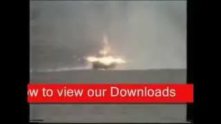 Anti Tank Missile Strikes Tank with devastating accuracy