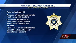 Pearl River High School teacher arrested, accused of relationship with student