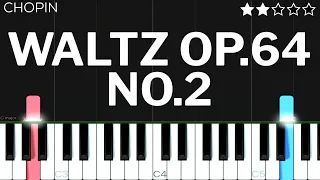 Chopin - Waltz Op. 64 No. 2 | Piano Tutorial