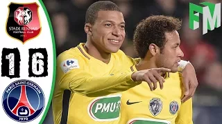 Rennes vs PSG 1 6   Highlights & Goals   07 January 2018