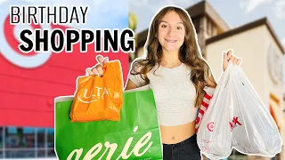 SPENDING ALL MY BIRTHDAY MONEY | SHOPPING & HAUL