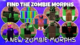 ROBLOX - Find The Zombie Morphs - 9 NEW Zombie Morphs