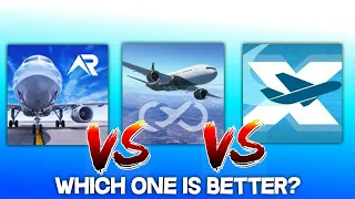 X Plane 10 Vs Infinite Flight Vs RFS | Which Is the best?? 🤔