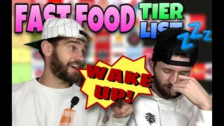 Danny sleeping on Chick Fil A! Breadbasket Fast food tier list!