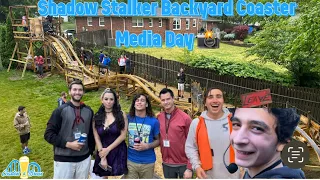 Shadow Stalker Backyard Coaster Media Day