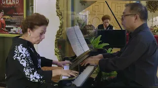 Chopin Piano Con. #1 Rehearsal (M3) ISS - Ingrid Santamaria with J. Coo Magallanes Oct.  2022