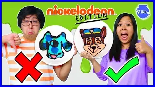 PANCAKE ART CHALLENGE NICKELODEON EDITION ! Learn how to do DIY Pancake Art!