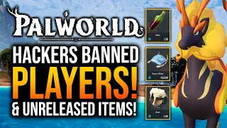 Palworld - Hackers Banned Players & Unreleased Weapons in PATCH 0.1.5.1!
