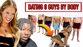 YOOOO SKY BRI IS WILD! Blind Dating 8 Men Based Off BODIES👀