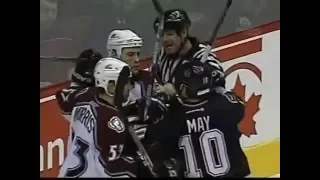 NHL  Mar.8/2004 Colorado Avalanche - Vancouver Canucks