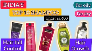 ✨TOP 10 SHAMPOOS💆‍♀️ |BEST CHEMICAL FREE SHAMPOOS FOR ALL SCALP TYPES🥰 #viral #trending #haircare 😻