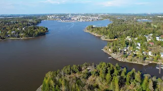 Helsinki Laajasalo Tullisaari, Kaitalahti, Pyysaari, Kruunusillat and Kulosaari May 2023, 5.4K