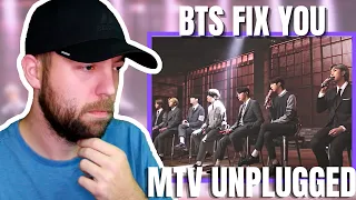 BTS LIVE! Fix You REACTION (Coldplay Cover)