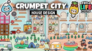 CRUMPET CITY HOUSE DESIGN!! | Toca Life World