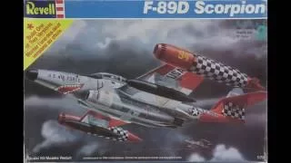 1/72 revell F-89D/J Scorpion Kit# 4455