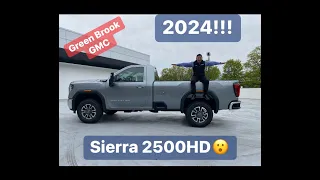 SINGLE CAB 2024 SIERRA 2500 HD SLE!!!