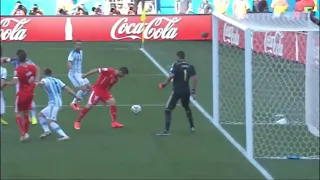 2014 WM Schweiz vs Argentinien (aka An den Pfosten prallt der Ball) | Originalkommentar Sascha Rufer