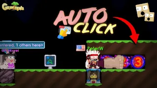 I Prank people by using AUTO CLICK in Growtopia! (DWYS #3)