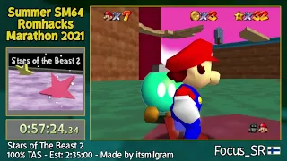 SSRM2021 - Stars of the Beast 2 100% TAS by Focus_SR