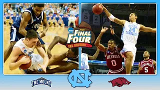 UNC Basketball: #1 North Carolina vs #16 Mount St Mary's / #9 Arkansas | 2008 NCAA Tournament