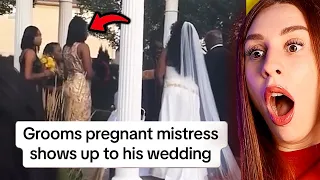 Wedding guests who tried to steal the spotlight - REACTION