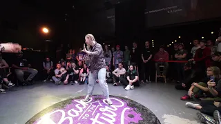 Pery vs Relaty 1/8 popping beginners Back to the future battle 2019