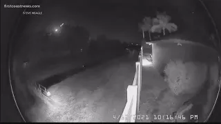 Hundreds see fireball light up Florida night sky