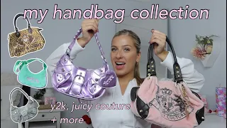 my handbag/purse collection! (y2k, mini bags, juicy couture + more)