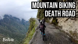 MOUNTAIN BIKING DEATH ROAD in BOLIVIA! - GoPro Hero7 Black