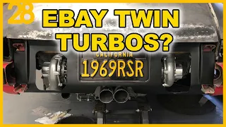 eBay Twin Turbo Install Porsche | Subaru EZ30 Flat 6 into Porsche Engine Swap | Blasphemy Build 28