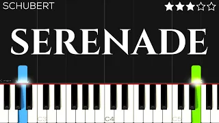 Schubert - Serenade | Piano Tutorial