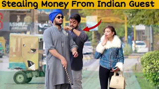 Stealing Money From Indian Guest | Social Experiment | @SocialTvPranks