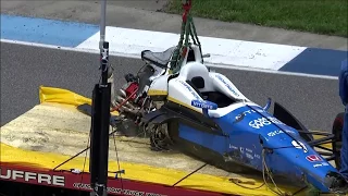 Crash Scott Dixon and Jay Howard Indy 500