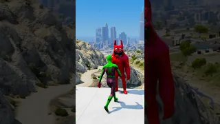 GTA 5 Epic Ragdolls/Spiderman Funny Compilation #484 (GTA5, Euphoria Physics, Funny Moments) #shorts