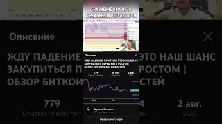 Просто угадал, как всегда ) #фьючерсы #bitcoin #binance #shorts #криптовалюта