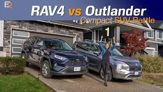 2022 Mitsubishi Outlander vs Toyota RAV4 - A Compact Comparison