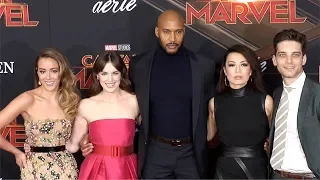 Agents of S.H.I.E.L.D. Cast "Captain Marvel" World Premiere Red Carpet