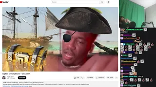 Forsen reacts to "Captain Dreamybeard - Amsailin!"