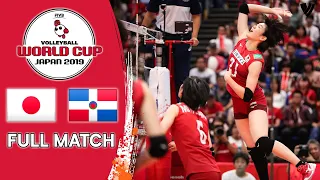 Japan 🆚 Dominican Republic - Full Match | Women’s Volleyball World Cup 2019