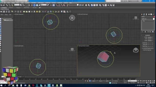Урок 3 - перемещение, поворот, масштаб объектов. 3Д макс для начинающих.