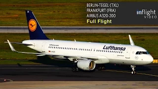 Lufthansa Full Flight | Berlin Tegel to Frankfurt | Airbus A320